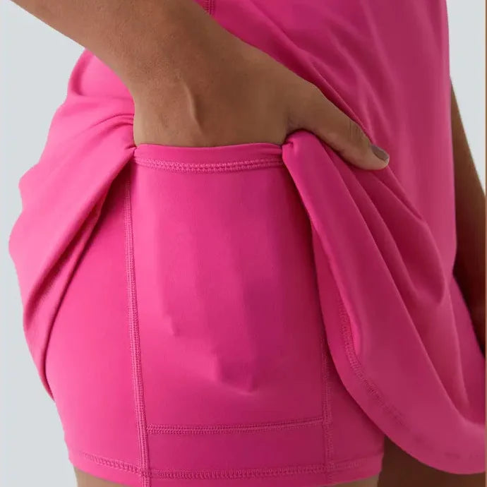 🔥Last day promotion✨Plush Backless Active Dress-Easy Peezy Edition