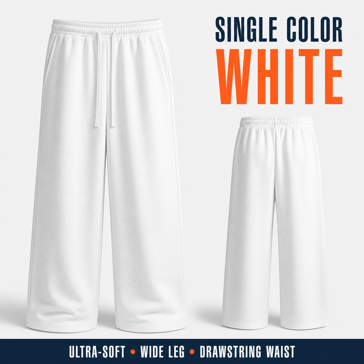 Men's Wide-Leg Sweatpants