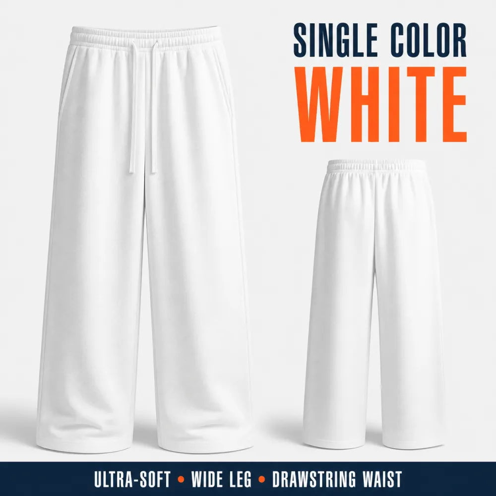 🔥 8-Pack $25 / 16-Pack $32 – Men's Ultra-Soft Wide-Leg Athletic Sweatpants