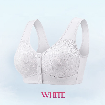 🔥Last Day💥Front Closure Breathable Cotton Lifting Bra for Seniors