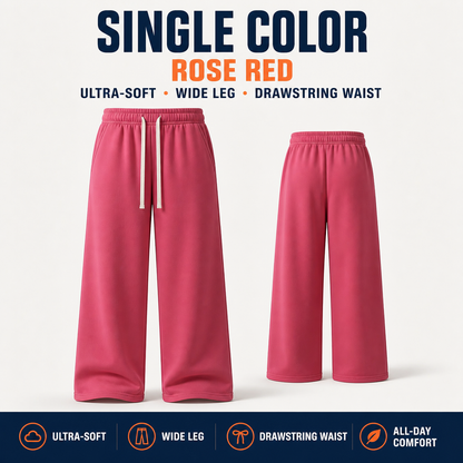 Men's Wide-Leg Sweatpants