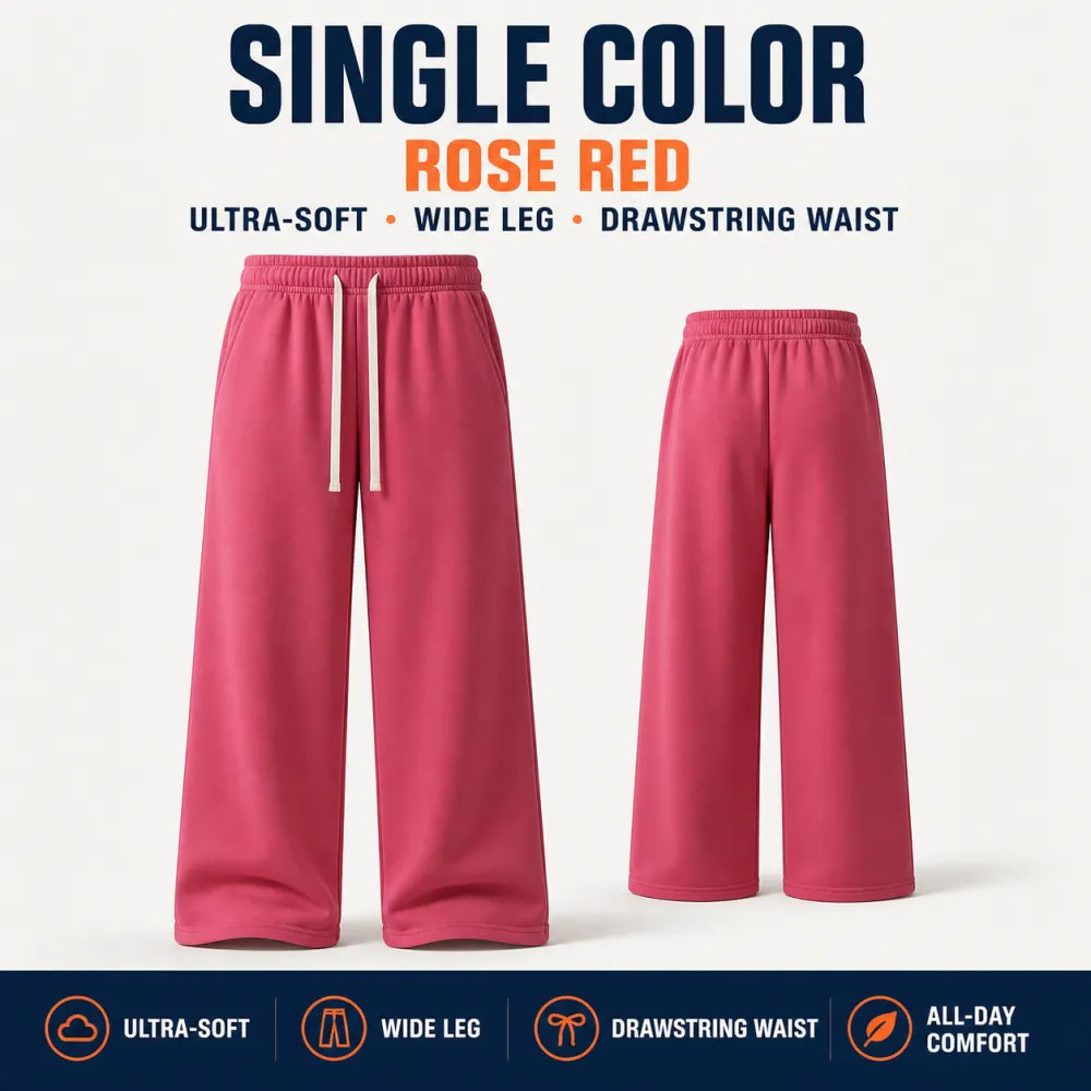 🔥 8-Pack $25 / 16-Pack $32 – Men's Ultra-Soft Wide-Leg Athletic Sweatpants