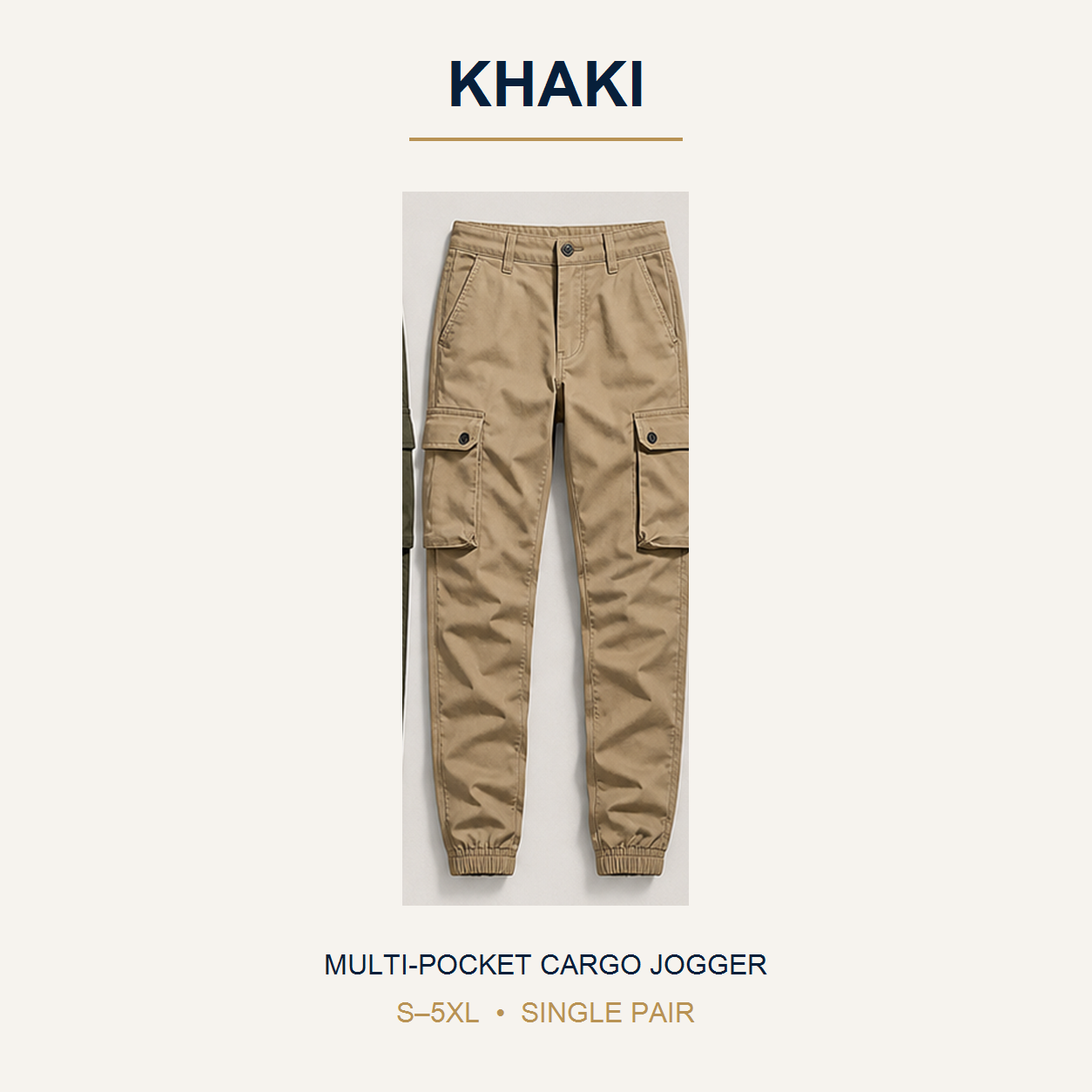 Men's Multi-Pocket Cargo Joggers