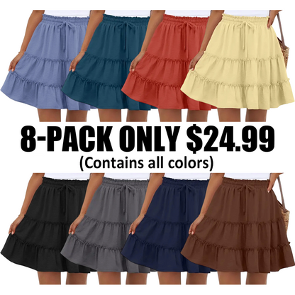 🔥-Women's Bohemian Style Midi Skirt