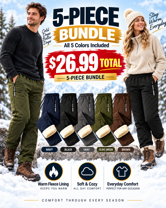 Fleece Thermal-Pants Unisex