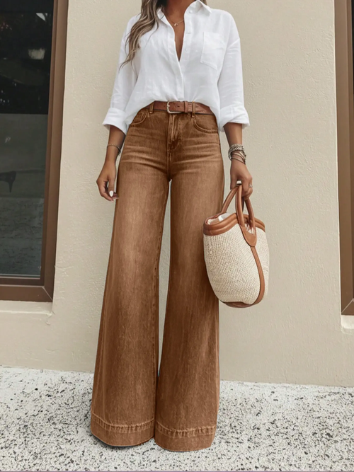 ❤️Women's Loose Fit Baggy Oversized Straight Leg Denim Jeans with Pockets