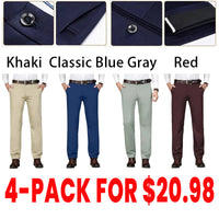 Black-Khaki-Navy Blue-Brown
