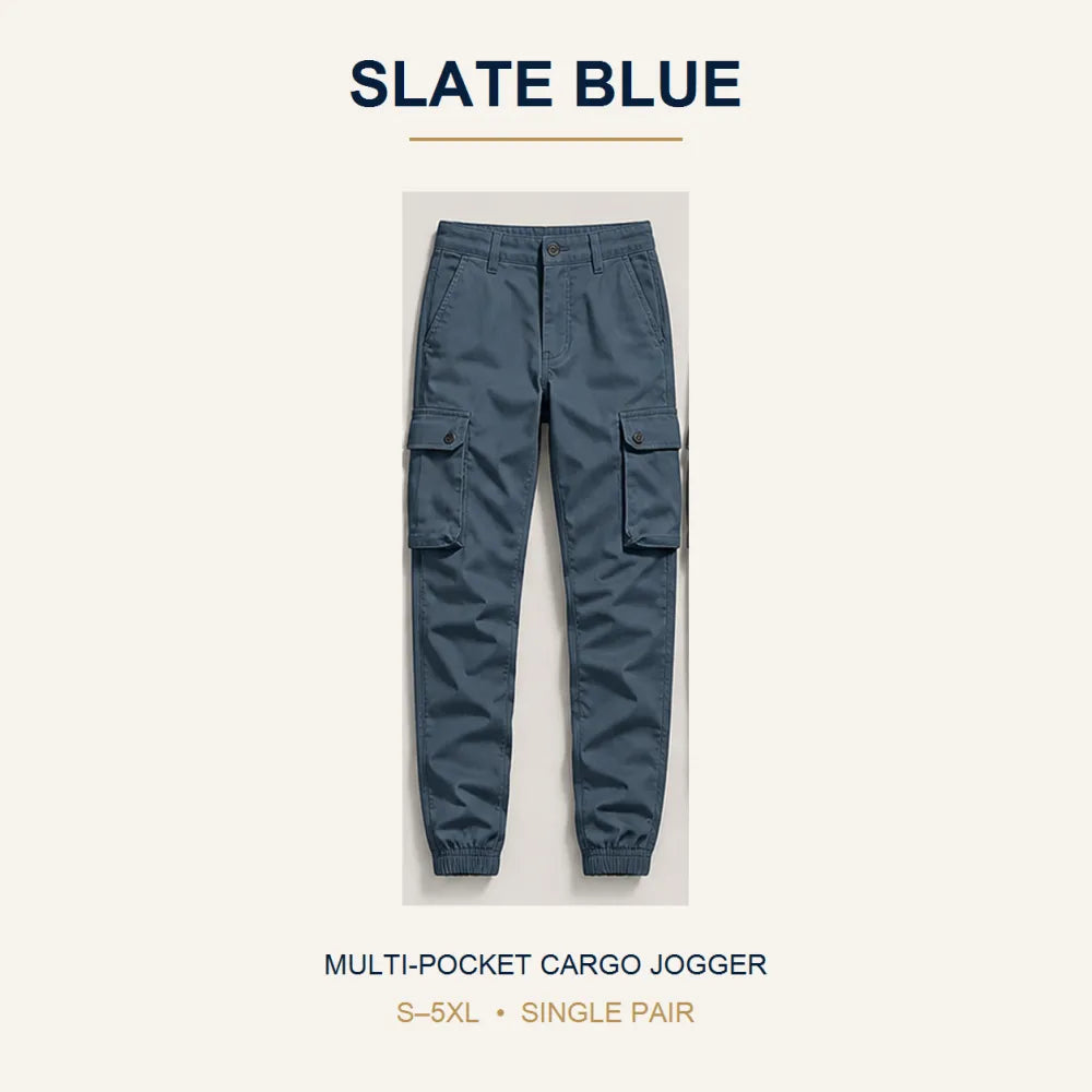 🔥 8-Pack $25 / 16-Pack $32 – Men's Multi-Pocket Cargo Jogger Pants