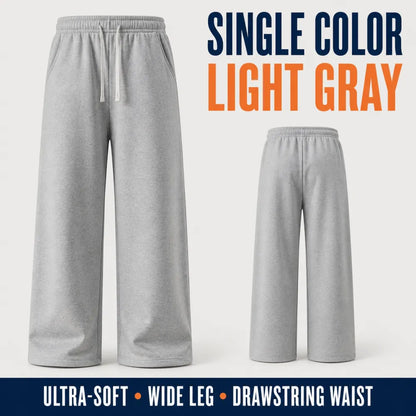 🔥 8-Pack $25 / 16-Pack $32 – Men's Ultra-Soft Wide-Leg Athletic Sweatpants