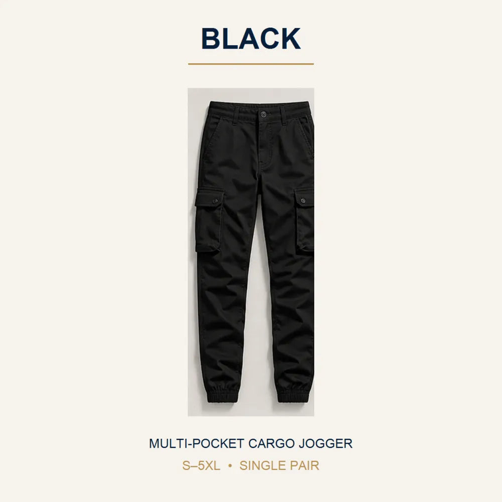 🔥 8-Pack $25 / 16-Pack $32 – Men's Multi-Pocket Cargo Jogger Pants