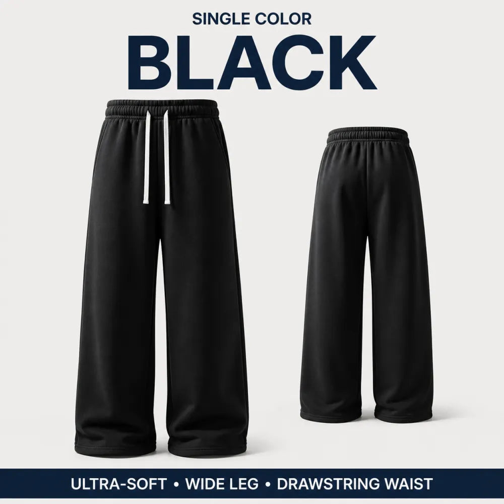 🔥 8-Pack $25 / 16-Pack $32 – Men's Ultra-Soft Wide-Leg Athletic Sweatpants